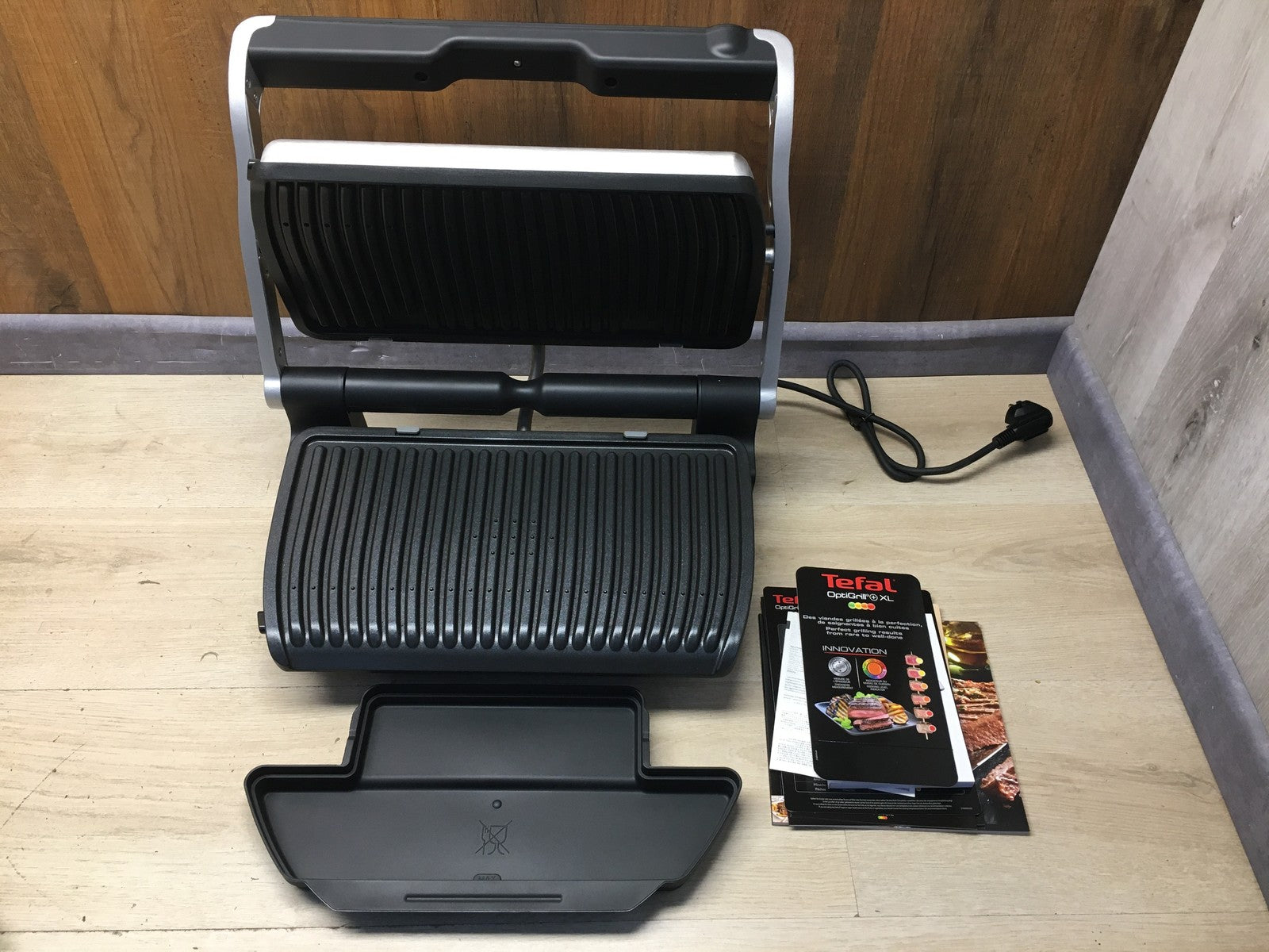 Tefal OptiGrill+ XL Kontaktgrill GC722D16, 9 Programme, I36019