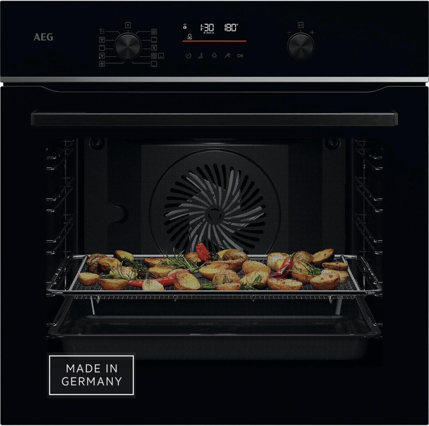 AEG Electrolux 6000 SenseCook TS6PB50WAB Einbau Backofen Selbstreinigung WLAN