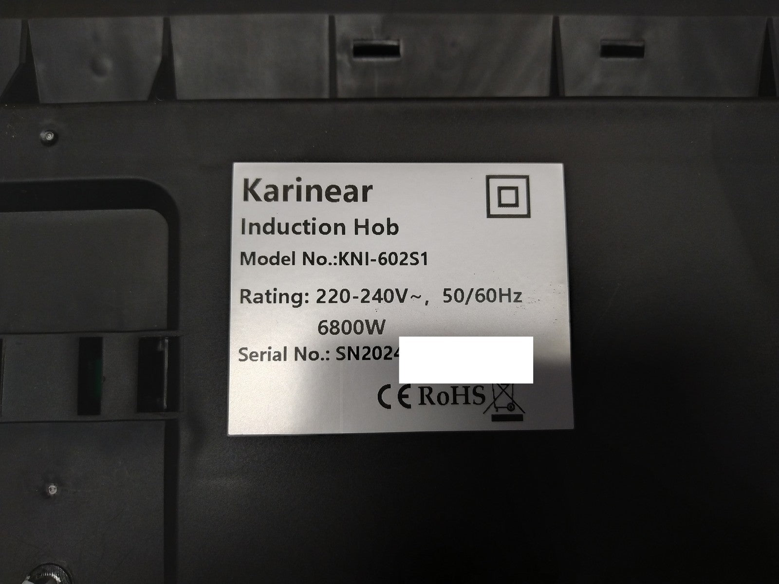 Karinear KNI-602S1 Induktionskochfeld, 3 Zonen, I36229