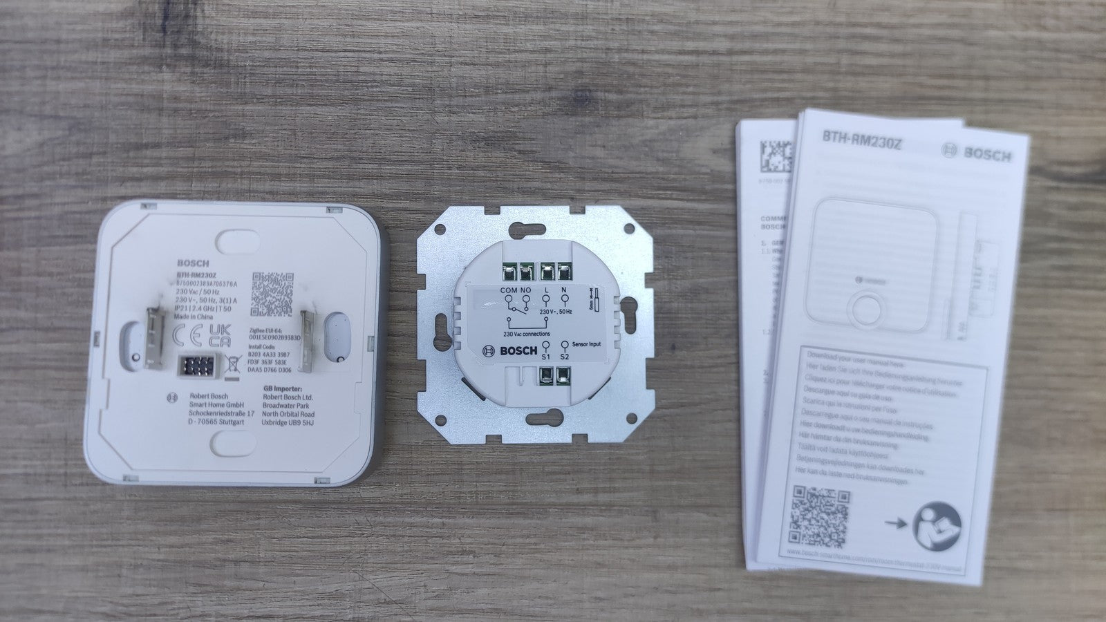 Bosch Smart Home BTH-RM230Z Raumthermostat II 230V, I38585