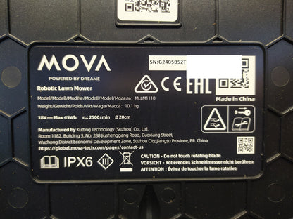 Dreame Mova 600 Mähroboter MLLM1110, für Rasenfläche bis 600 m², I37862