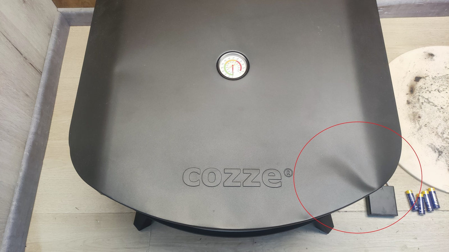 cozze 90426 Gas-Pizzaofen mit Rotationsstein, Leistung 6,0 kW, I37759