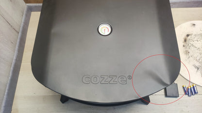 cozze 90426 Gas-Pizzaofen mit Rotationsstein, Leistung 6,0 kW, I37759
