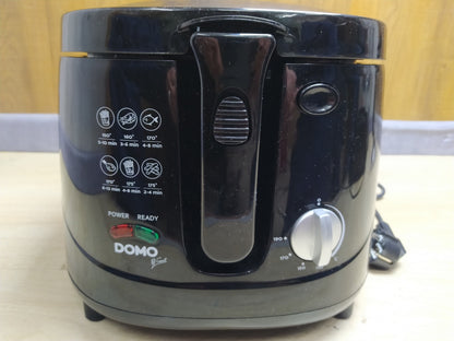 DOMO DO461FR Fritteuse 2,5 L, mit Sichtfenster, 1800 W, I35616