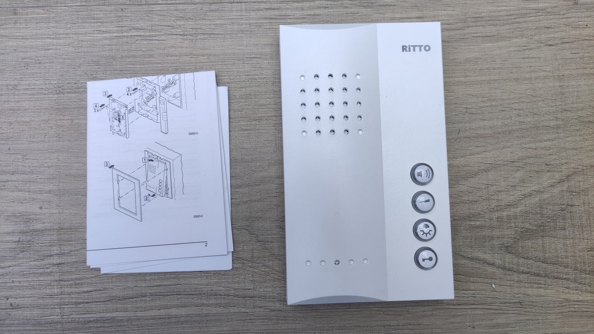 Ritto Gegensprechanlage 1723070, weiß, I40901
