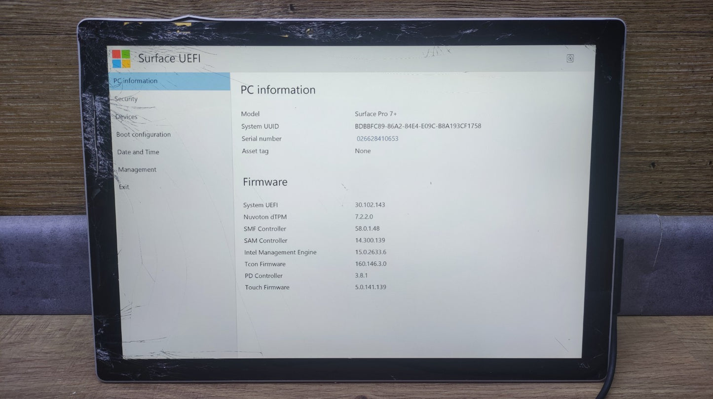 Microsoft Surface Pro 7+ Tablet 12.3" 2736x1824 Intel i5 8GB 256GB LTE GLASBRUCH