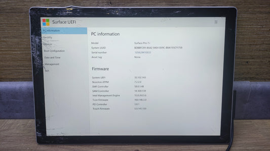 Microsoft Surface Pro 7+ Tablet 12.3" 2736x1824 Intel i5 8GB 256GB LTE GLASBRUCH