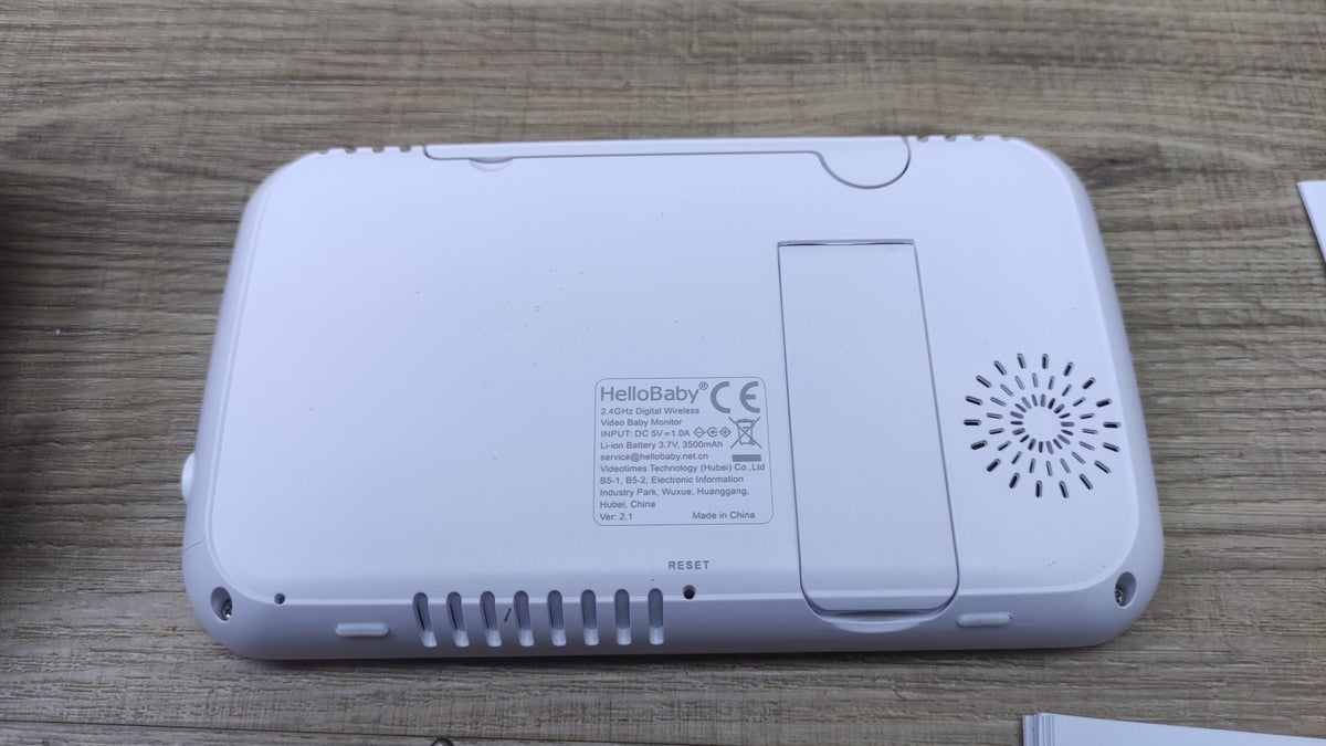 HelloBaby HB6550 Babyphone mit Kamera 5 Zoll, weiß, I40991