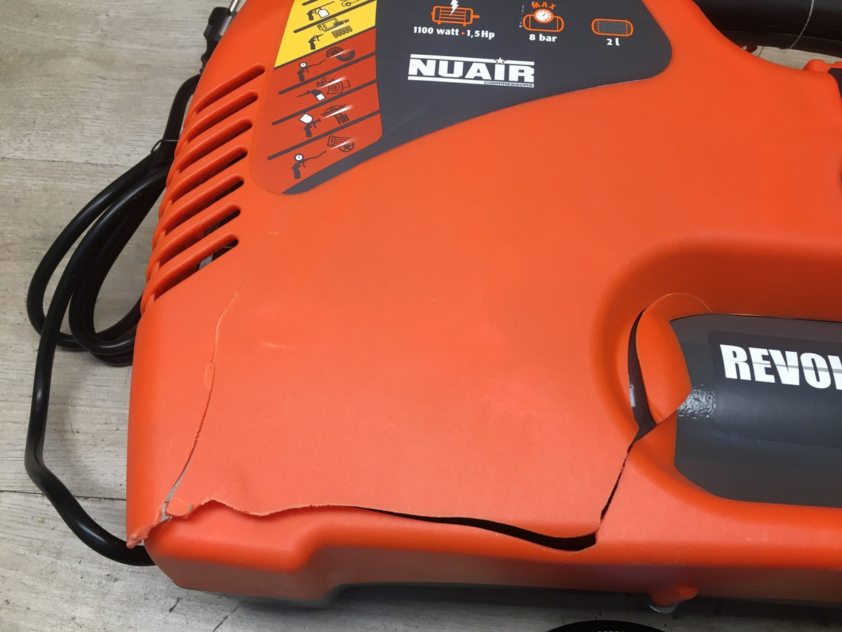 NuAIR Super Boxy Kompressor 1.1kW (230V) 1.5PS 8bar 8215240, I41000