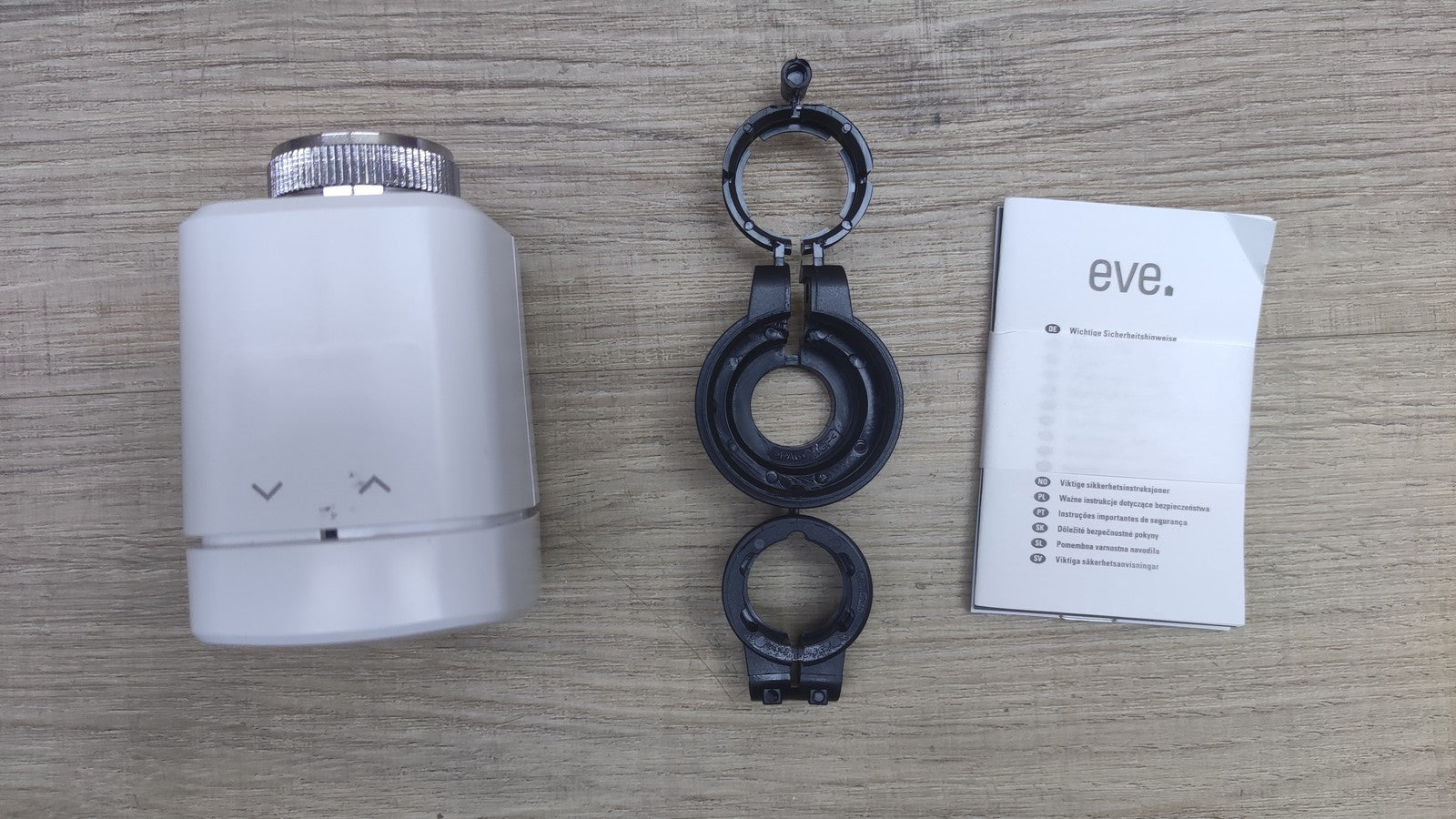 Eve Thermo Smartes Heizkörperthermostat mit LED-Display, I35552