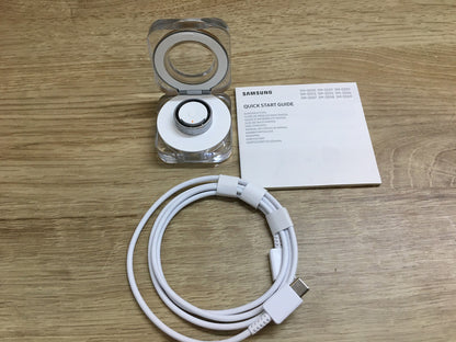 Samsung Galaxy Smart Ring Titanium Silver SM-Q500, Größe 10 (US), I39756