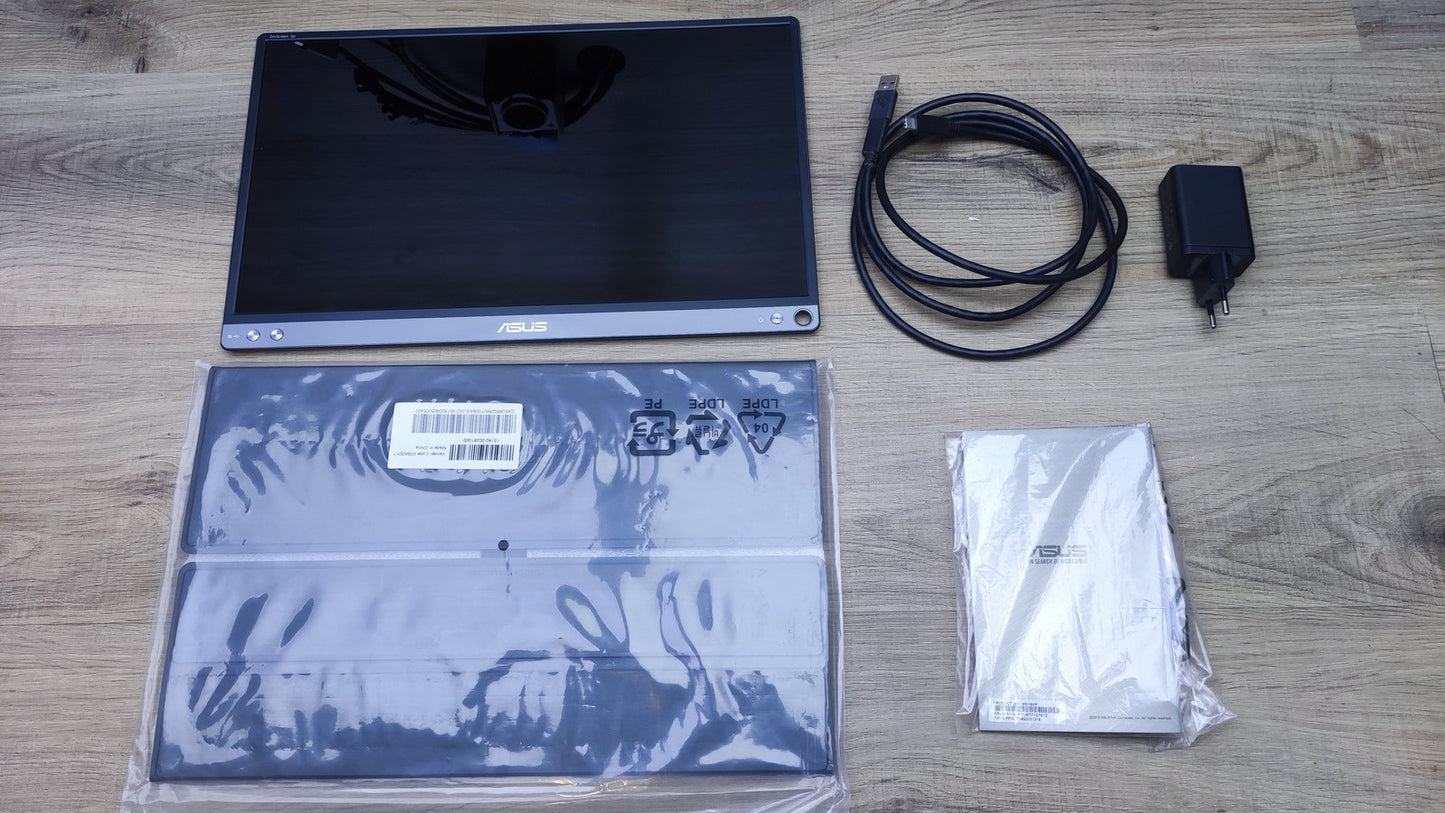 Asus Zenscreen Go MB16AP 15,6" tragbarer Monitor FHD 1920x1080 USB-C IPS-Panel