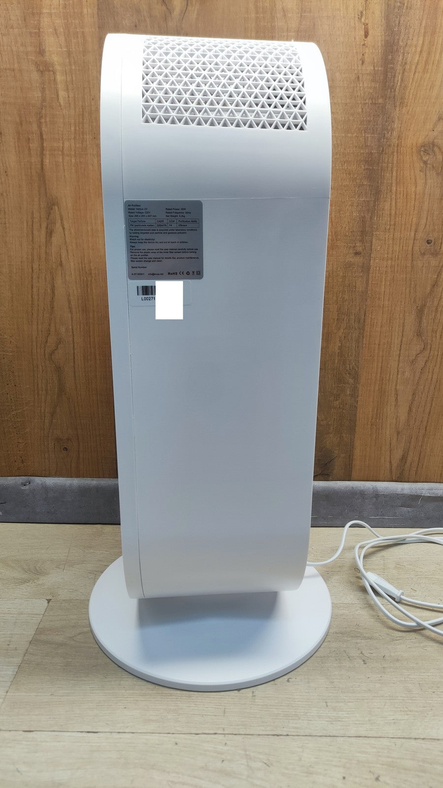 Ventus UV Luftreiniger, 300 m3/Stunde, weiß, I38036