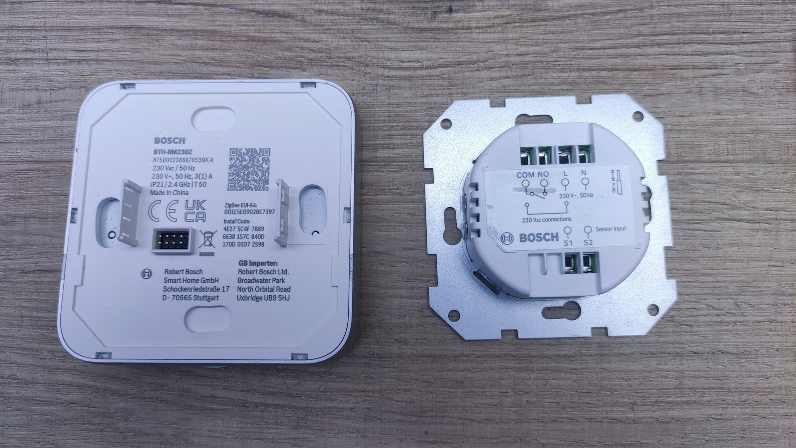 Bosch Smart Home BTH-RM230Z Raumthermostat II 230V I37581
