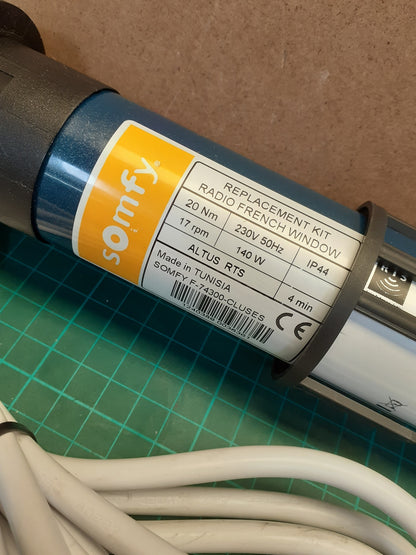Somfy 1240389 Rollladenmotor Ersatz-Kit Altus RTS I04862