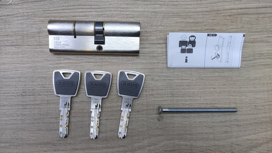 ABUS Profilzylinder XP20SN 40/50  inklusive Sicherungskarte, I35362