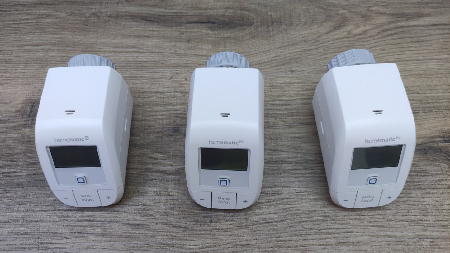 Homematic IP Erweiterungsset Heizen HmIP-SK24, 3x Thermostat, 161216A1A, I38718