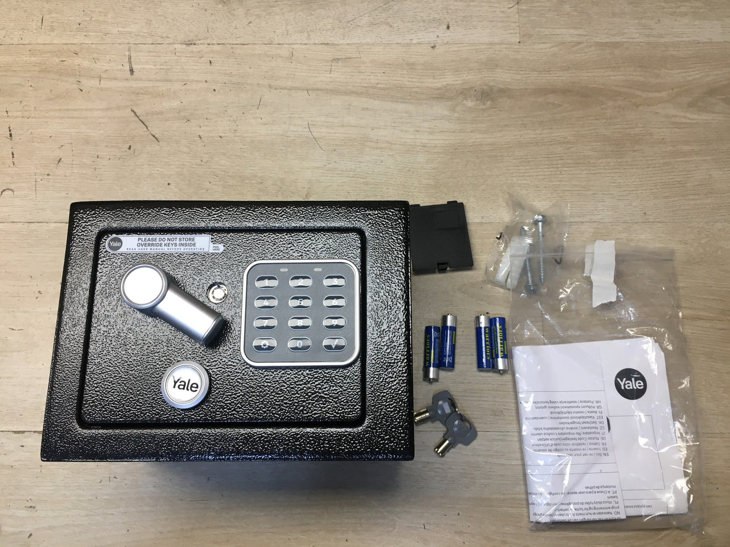 Yale Möbeltresor YSV/170/DB2, 3,8 L, schwarz, I38540