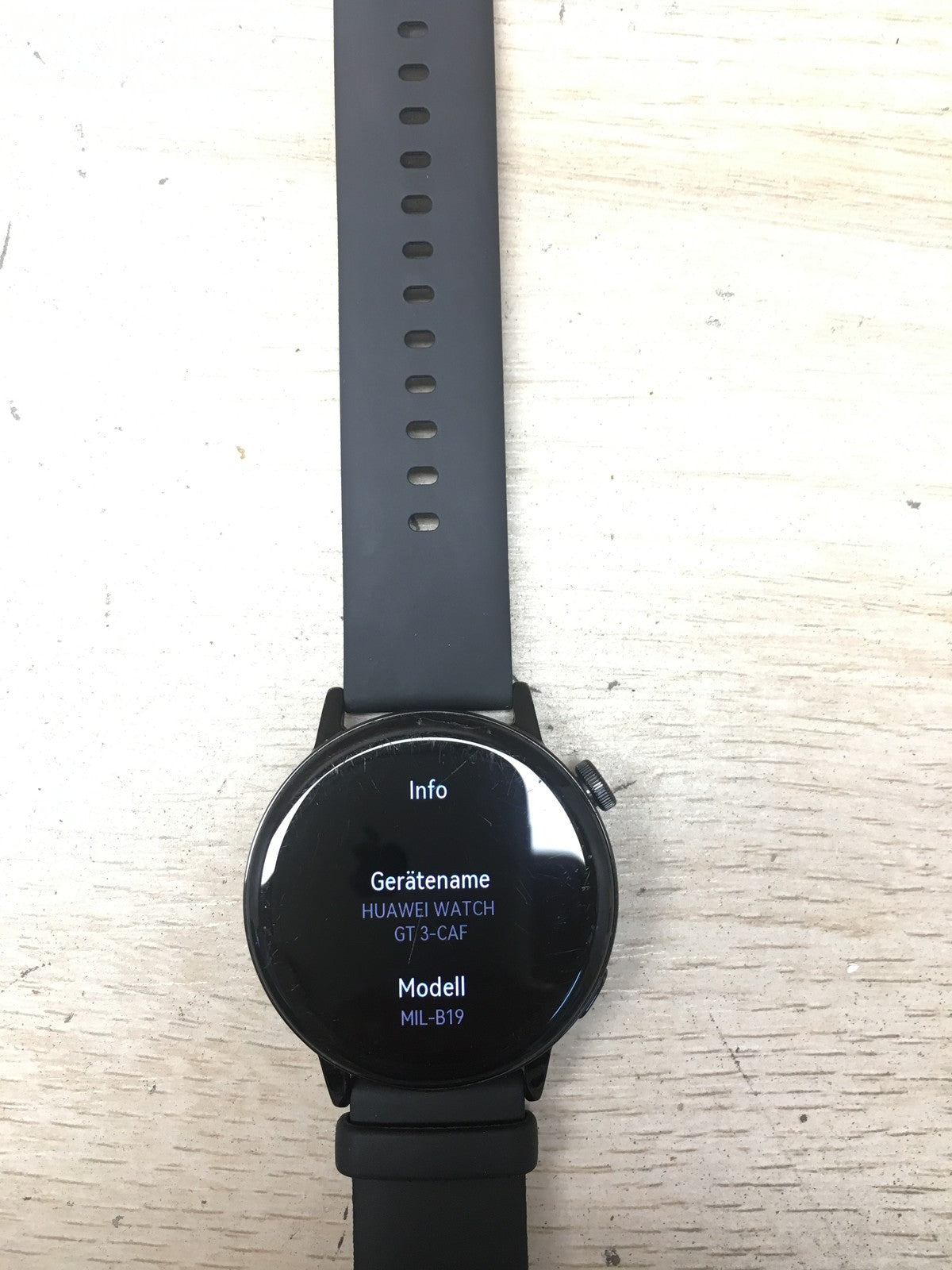 HUAWEI Watch GT 3 Smartwatch (MIL-B19) schwarz I39114