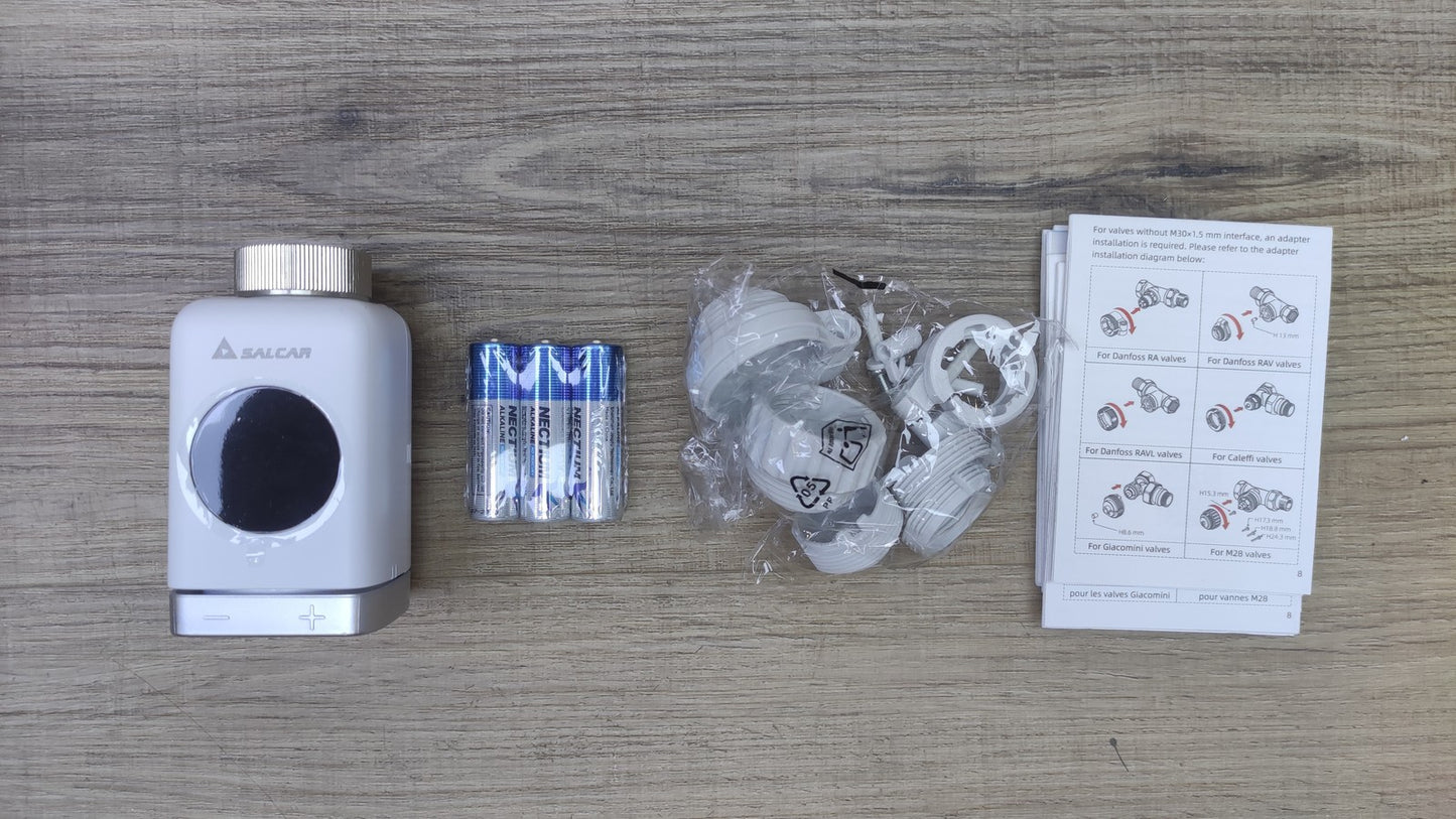 SALCAR Heizkörperthermostat TRV801W, I38831