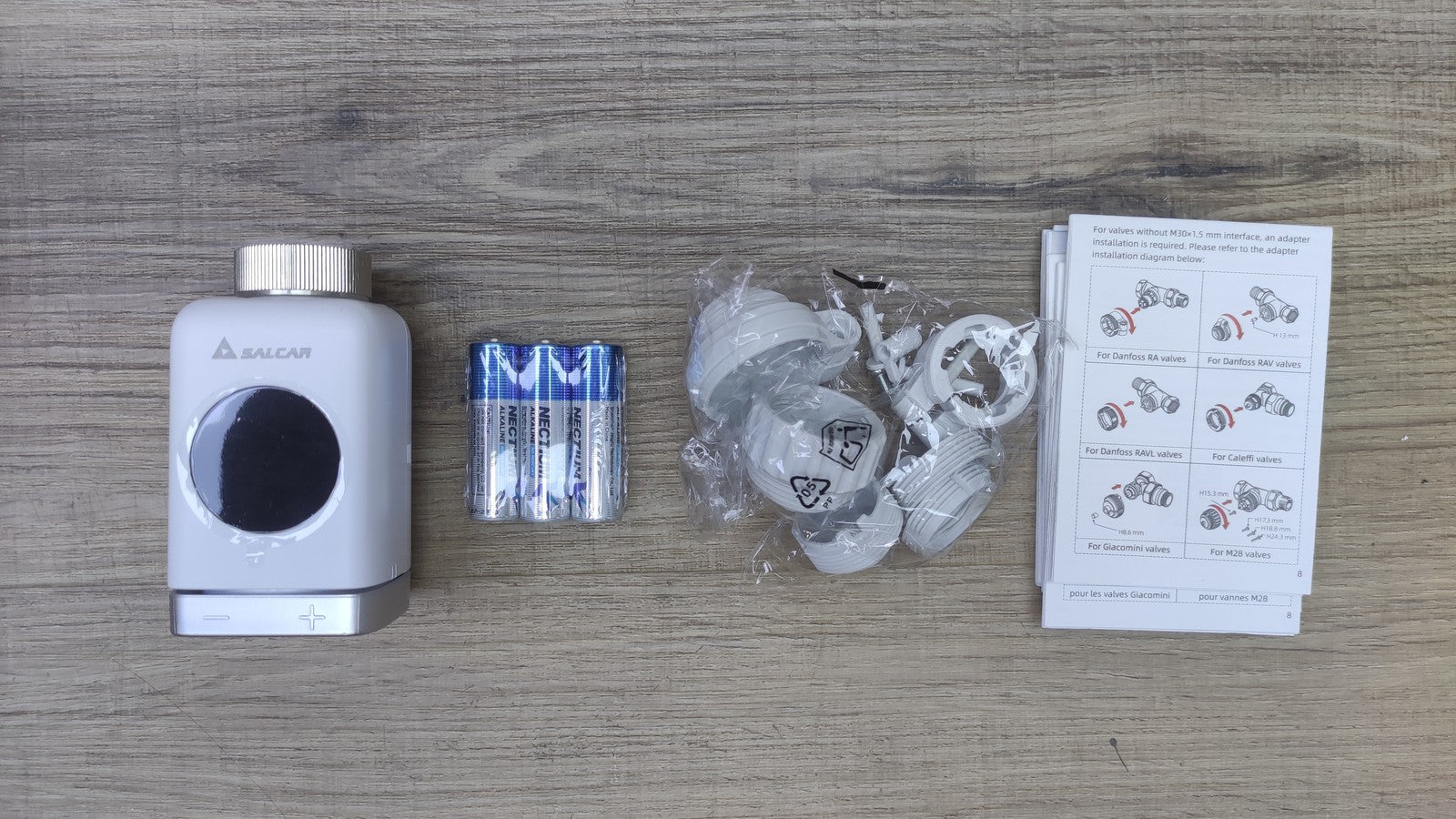 SALCAR Heizkörperthermostat TRV801W, I38831