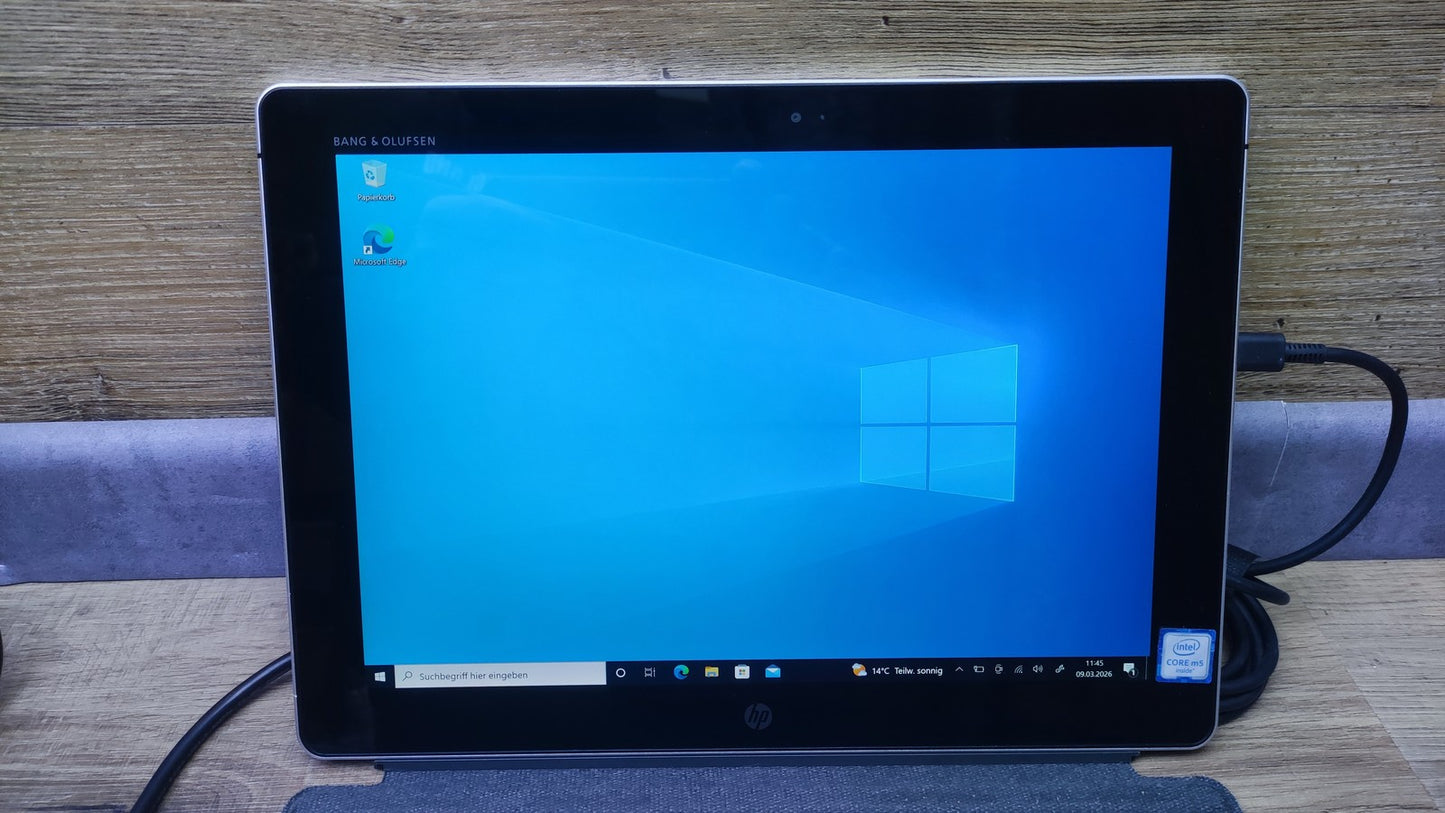 HP Elite x2 1012 G1 Tablet Touch 12" FHD 1920x1280 Intel M5-6Y54 8GB 128GB WiFi