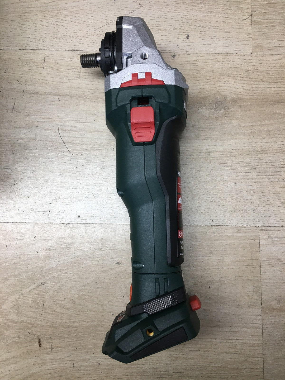 Metabo Akku-Winkelschleifer WB 18 LTX BL 15-180 Quick Solo, 18 V, 180 mm, I37561