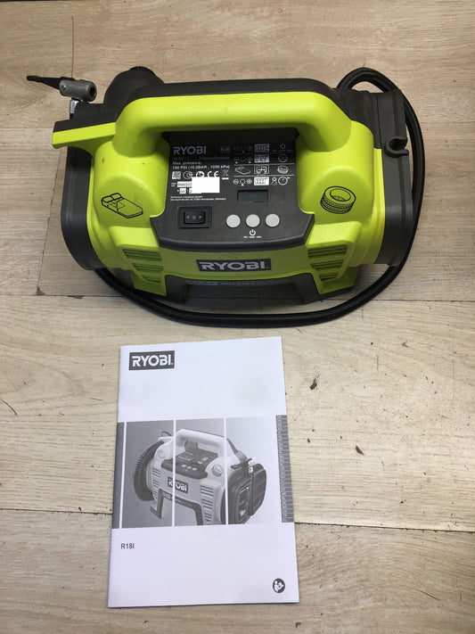 Ryobi R18I-0 Akku-Kompressor Druckluftkompressor SOLO 5133001834, I39936