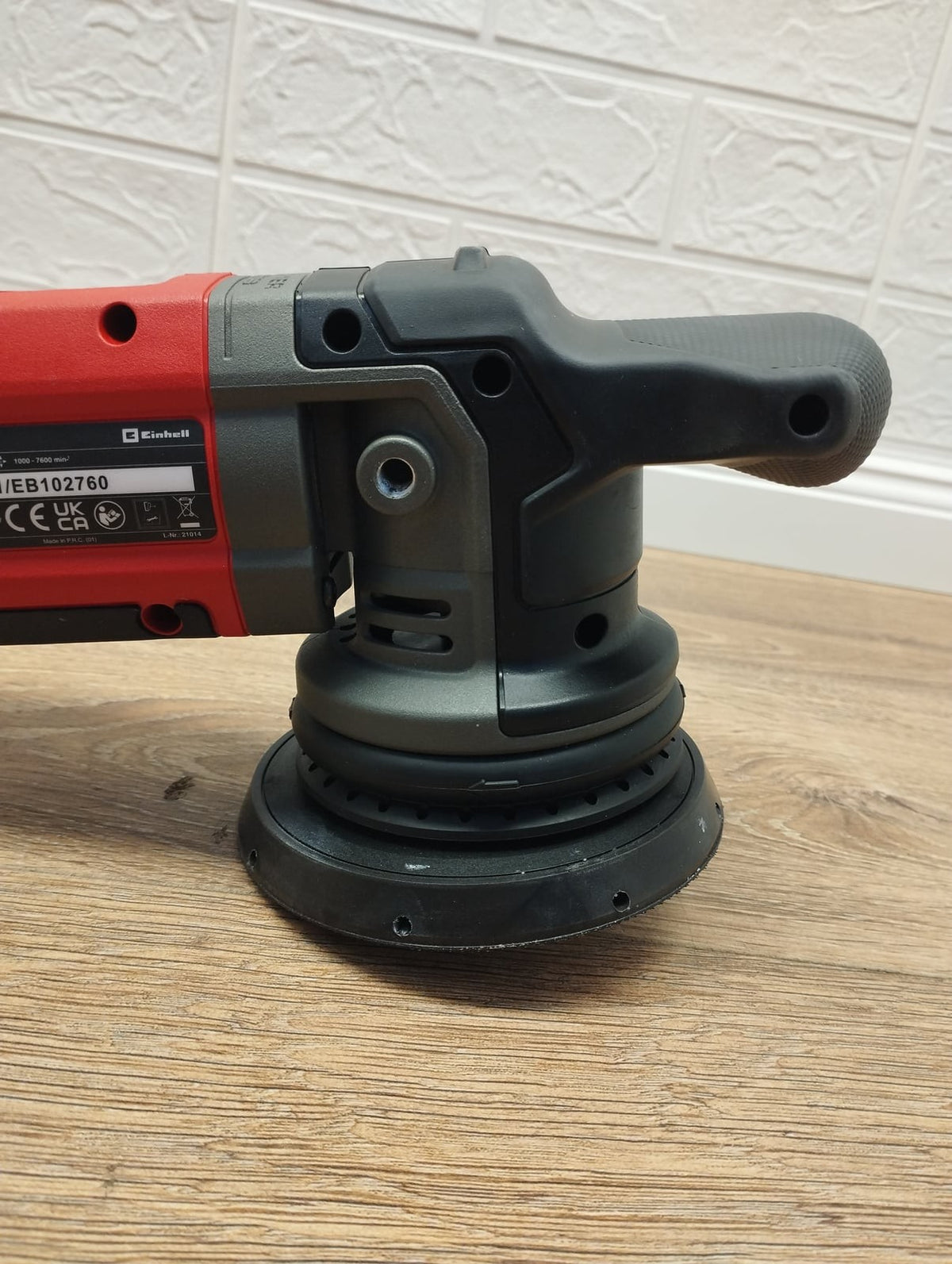 Einhell Akku-Exzenterpolierer CP-EP 18/125 Li BL Solo (ohne Akku und Ladegerät)
