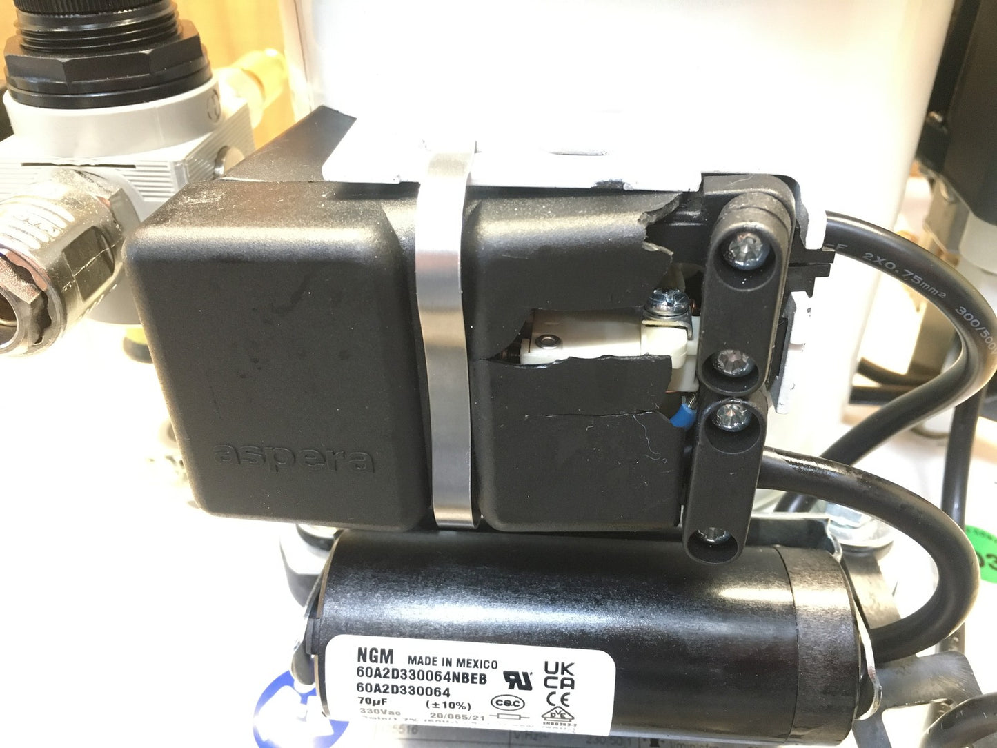 Mecadeco 425516 Kompressor Airbrush 9L 0,37 kW 7 bar, I38578