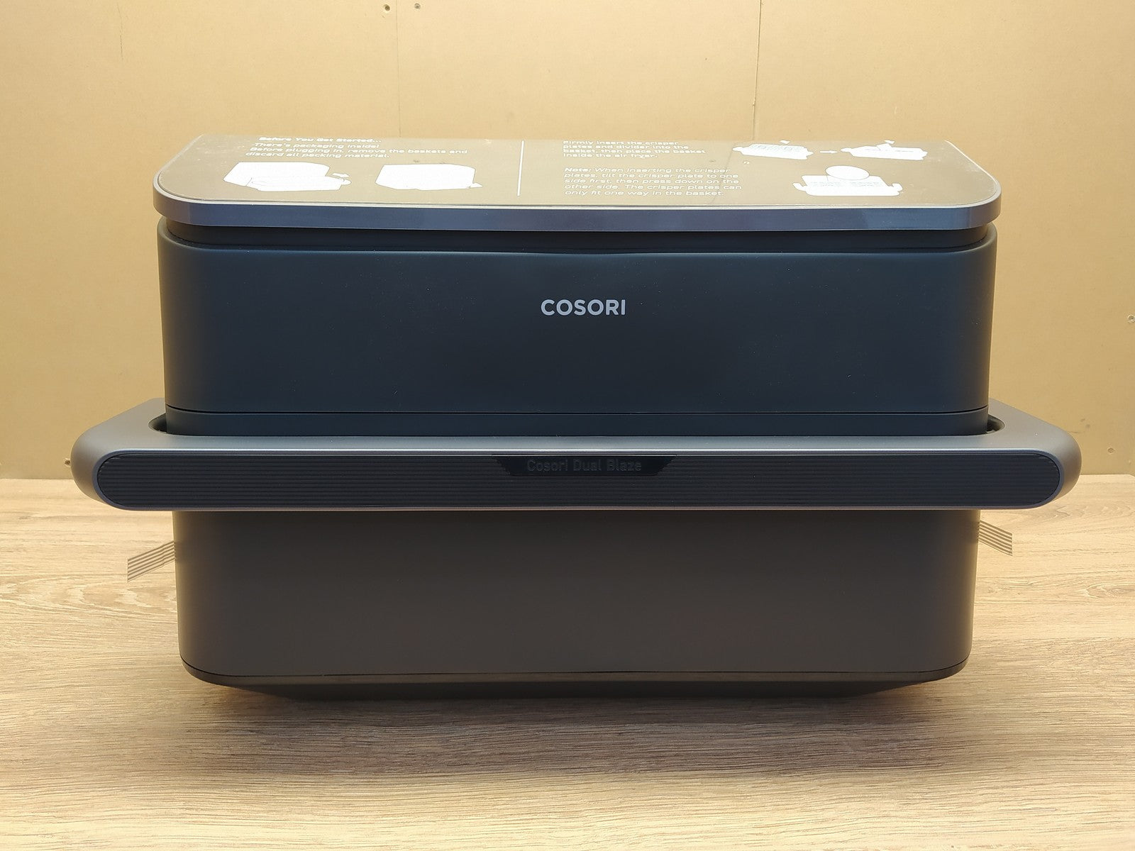 COSORI CAF-TF101S-AEU Heißluftfritteuse TwinFry XXL, 10L, 2800W, I39327