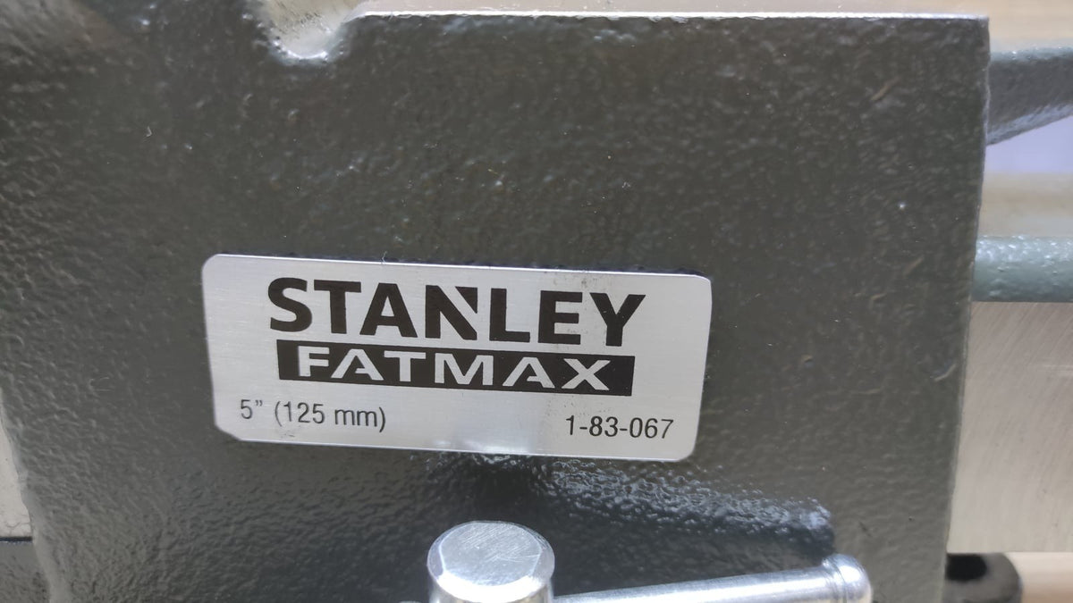 STANLEY MaxSteel Schwerlast-Schraubstock 1-83-067, 125 mm