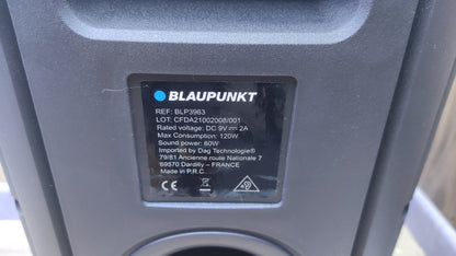 Blaupunkt BLP3963 Partybox Karaoke LED-Lautsprecher, I39612
