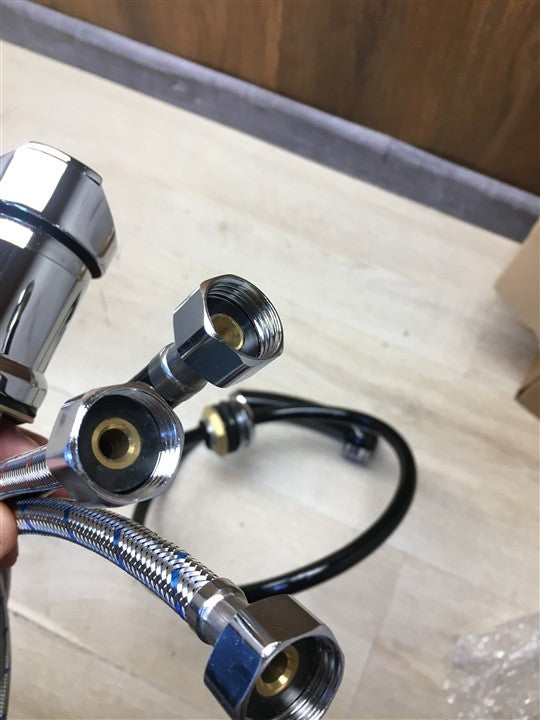 Staboos Einhebel-Mischbatterie & Hand-Brause für Friseur Waschsessel I37086
