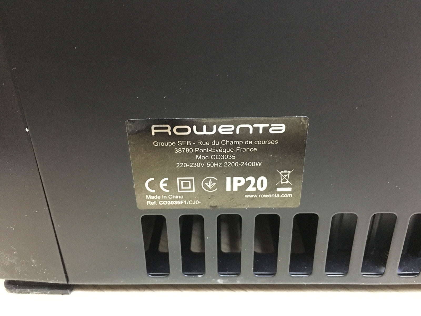 Rowenta CO3035 Konvektor-Heizlüfter, I30917