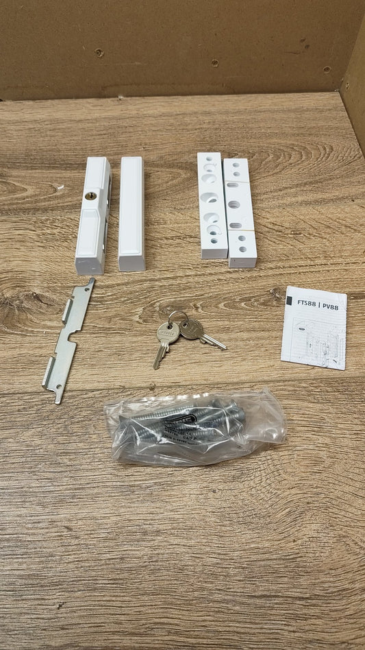 ABUS Fenster-Zusatzsicherung FTS88 AL0145 Fensterschloss, weiß, I40229