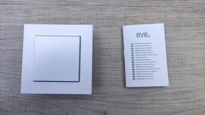 Eve Light Switch Smarter Lichtschalter 20EBW1701, I37326