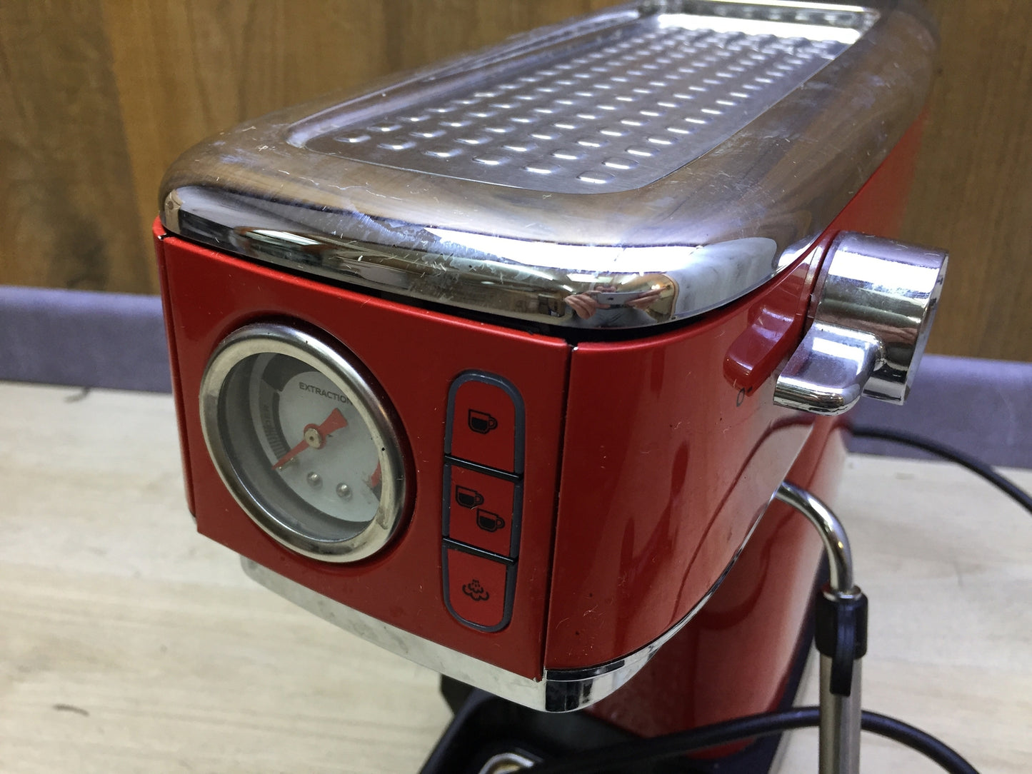 Ariete 1381 Kaffeemaschine mit Manometer, 1300W, I29254