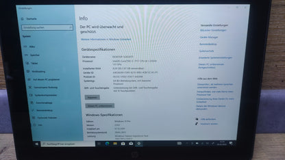 HP Pro x2 612 G2 Tablet 12" FHD 1920x1280 Touch Core i5-7Y57 8GB 256GB SSD WiFi