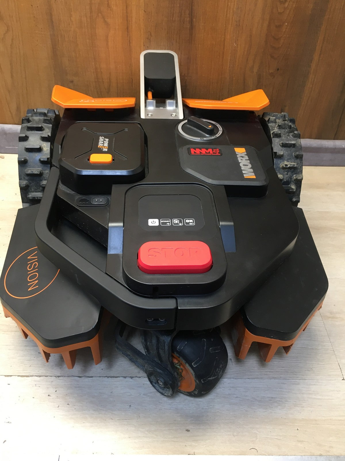WORX Landroid Vision S250 Mähroboter ohne Begrenzungskabel WR202E, I38364