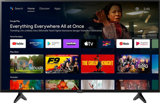 Panasonic TX-24MSW504 Smart TV Monitor 24" HD 1366x768 HDR10 HDMI WiFi Android