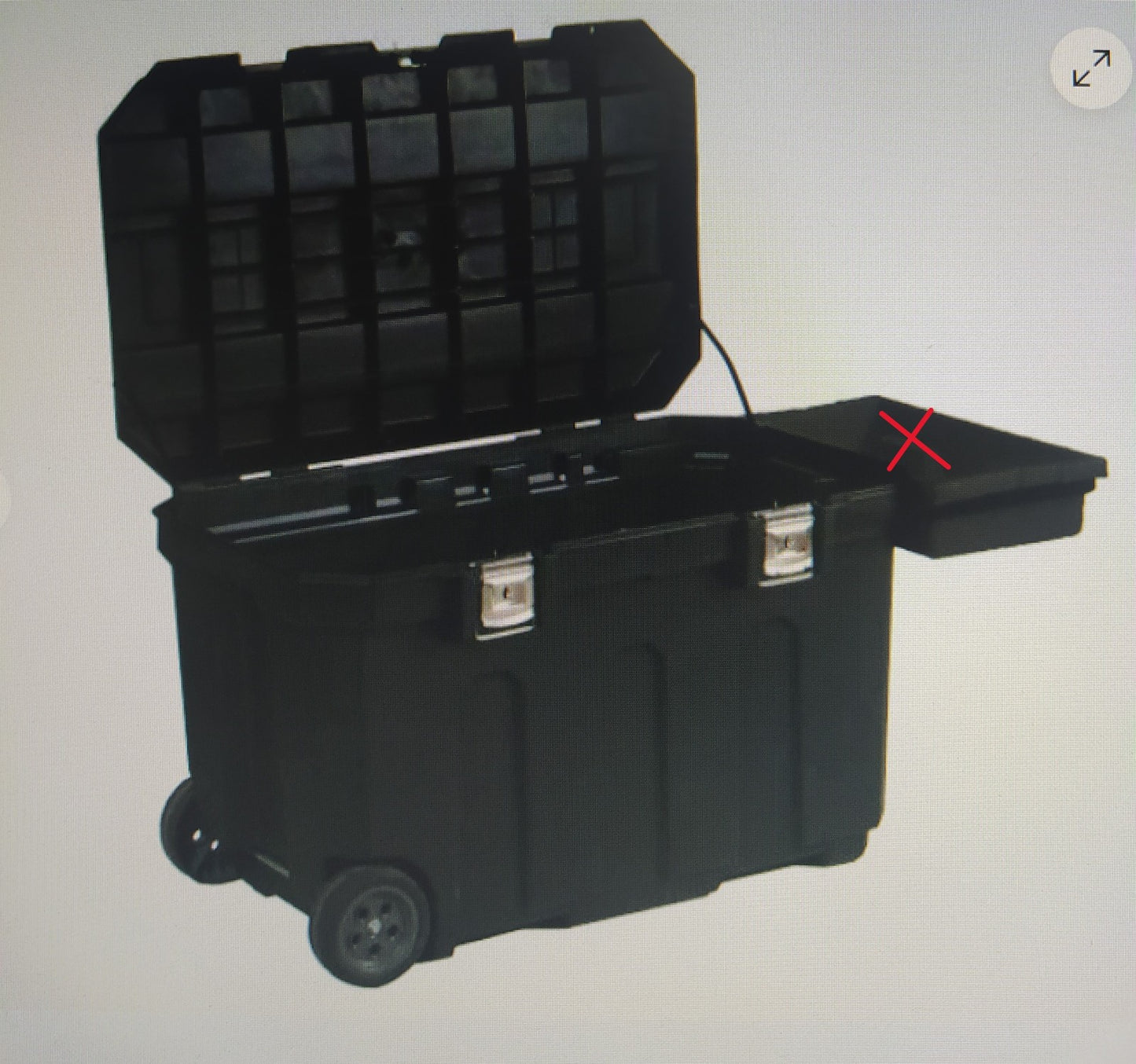 Stanley 1-93-278 Mobile Montagebox, 96.2 x 59.1 x 57.8 cm 190 l, I37197