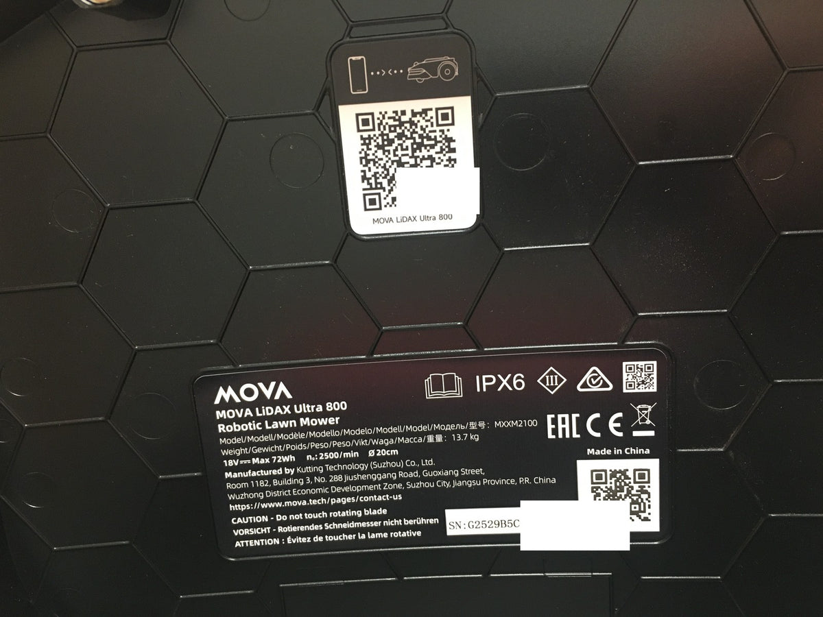 MOVA LiDAX Ultra 800 Mähroboter ohne Begrenzungskabel (MXXM2100), I41037