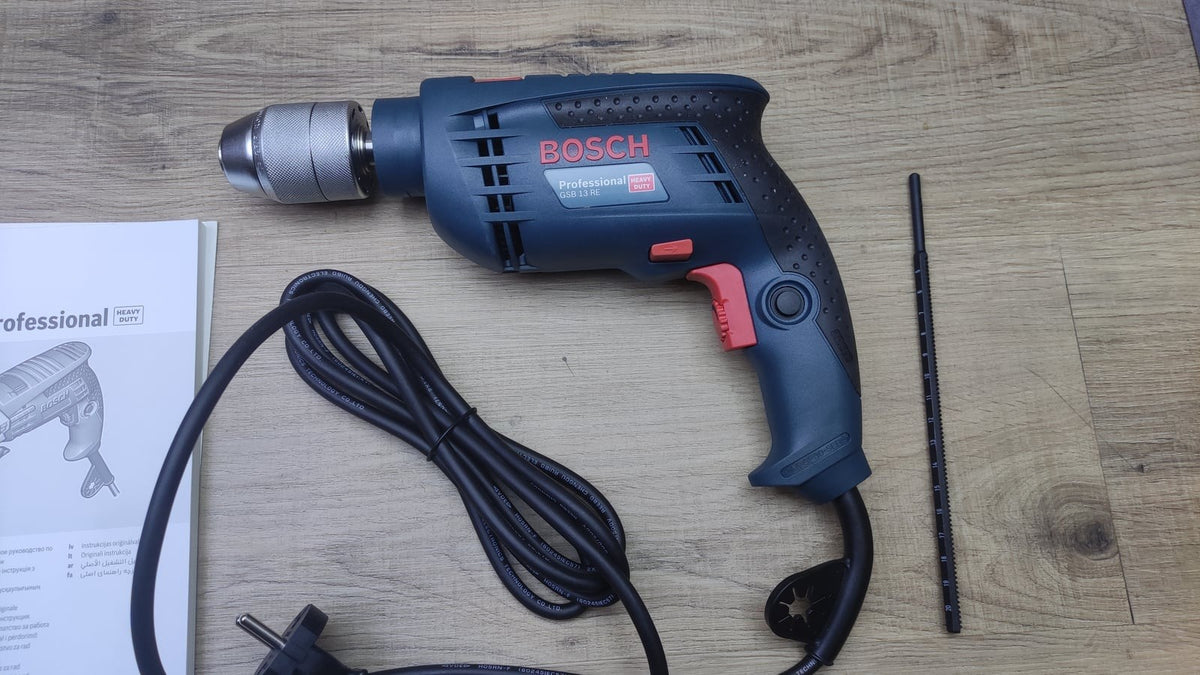 Bosch Professional Elektro-Schlagbohrmaschine GSB 13 RE, 600 W