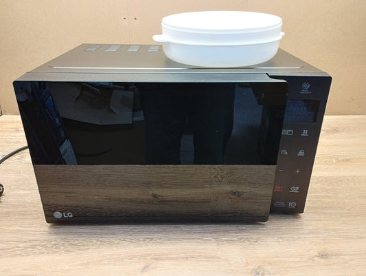 LG MH6535GIS Mikrowelle mit Grill, 25L, 1000W Grill 900W, I39535
