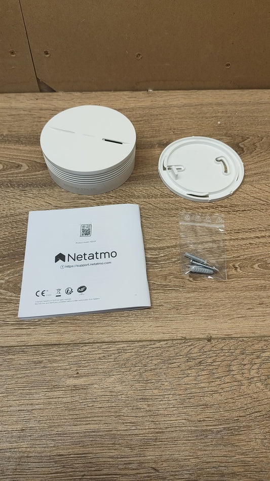 Netatmo Intelligenter Rauchmelder NSD01, automatische Tests, Rauchalarm, I40070