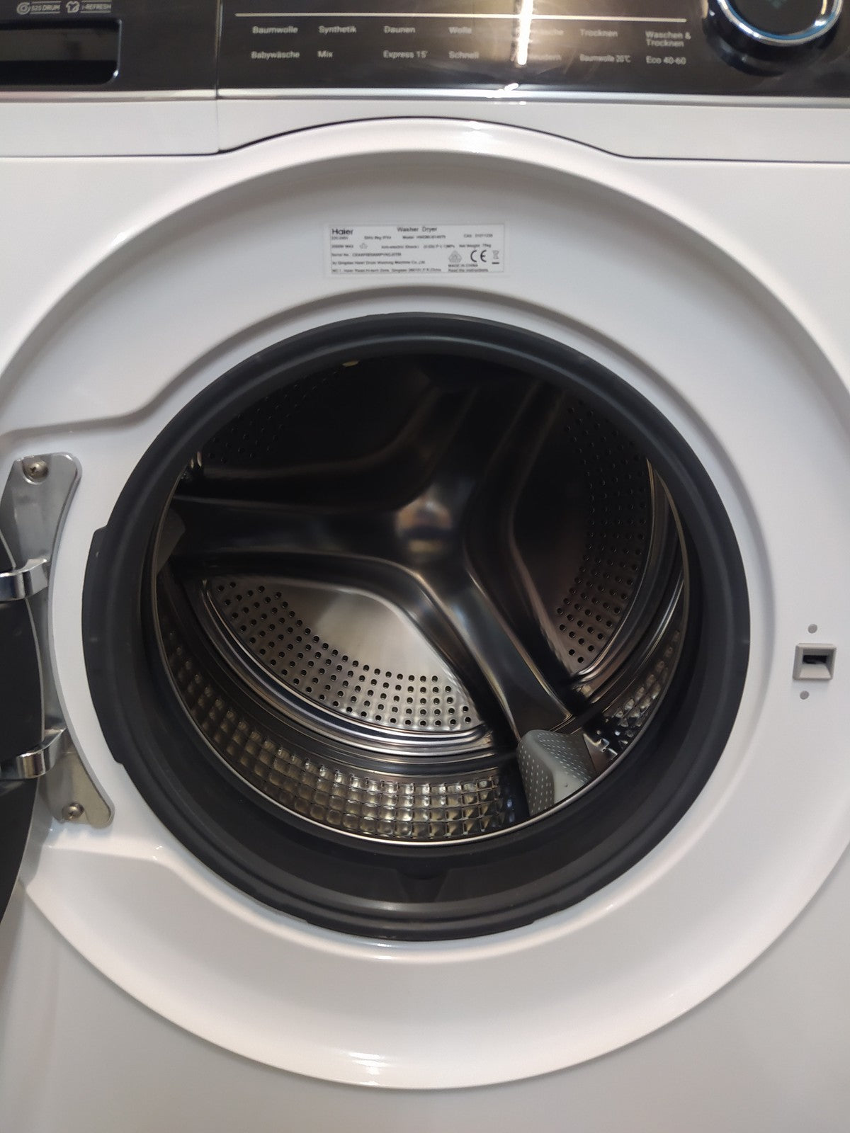 Haier HWD80-B14979 Waschtrockner 8+5 kg 1400 RPM Frontlader I34933