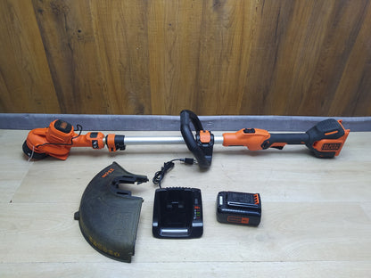 Black+Decker Akku-Rasentrimmer BCSTA536, Akku 2,5Ah, Schnittbreite 33 cm, I35080