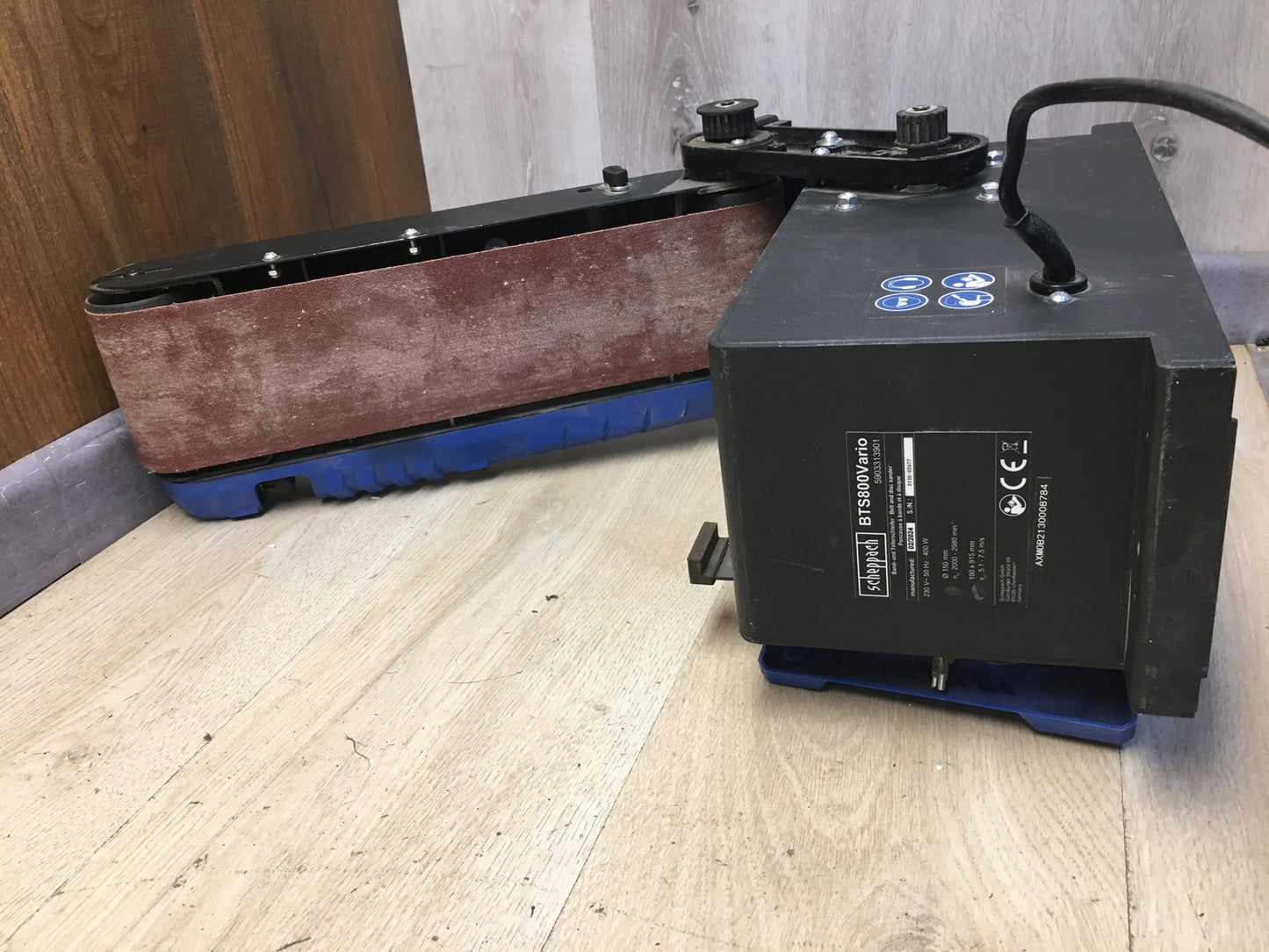 Scheppach Band- & Tellerschleifer BTS800Vario (5903313901), I36516