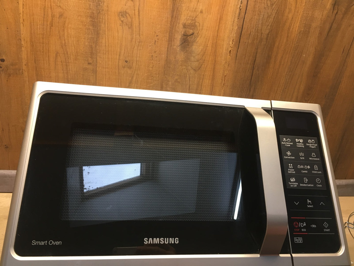 Samsung Smart Oven Mikrowelle mit Grill MC28H5013AS, 28L, 900W, I38795